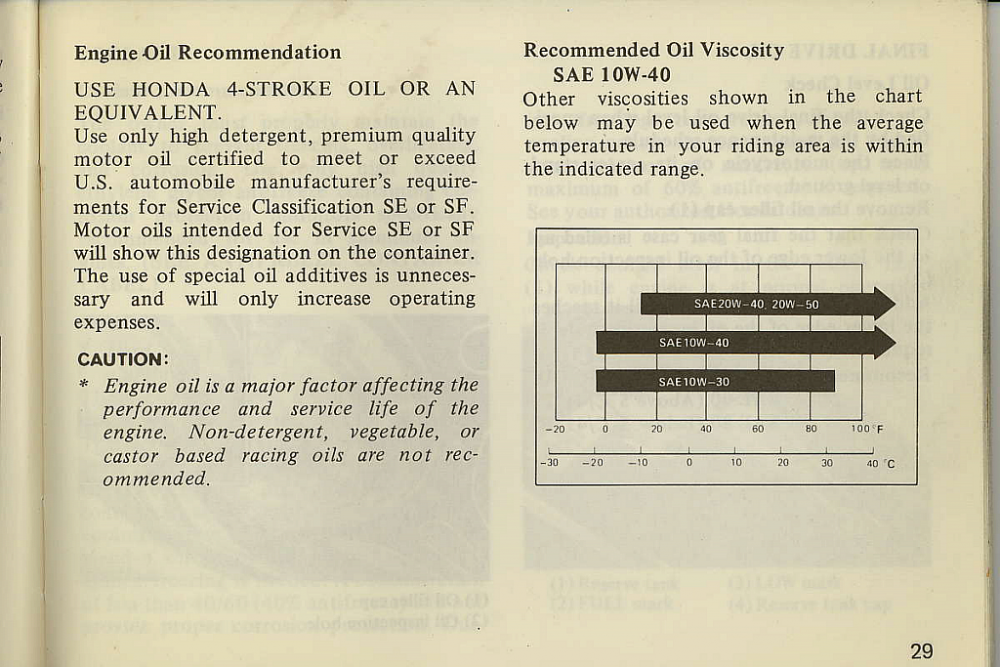 Oil service intervals | Classic Gold Wings Motorcycle Forum